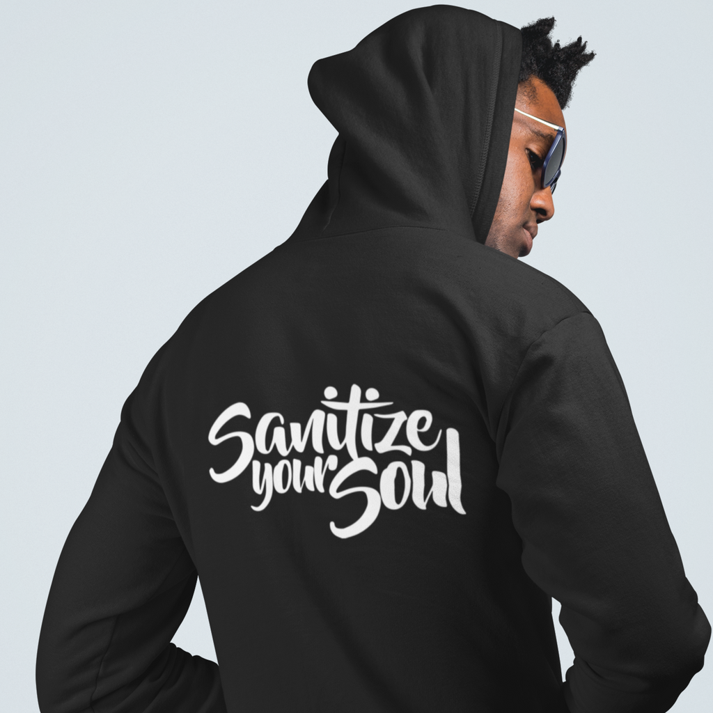 Adult Sanitize Your Soul Full-Zip Hoodie