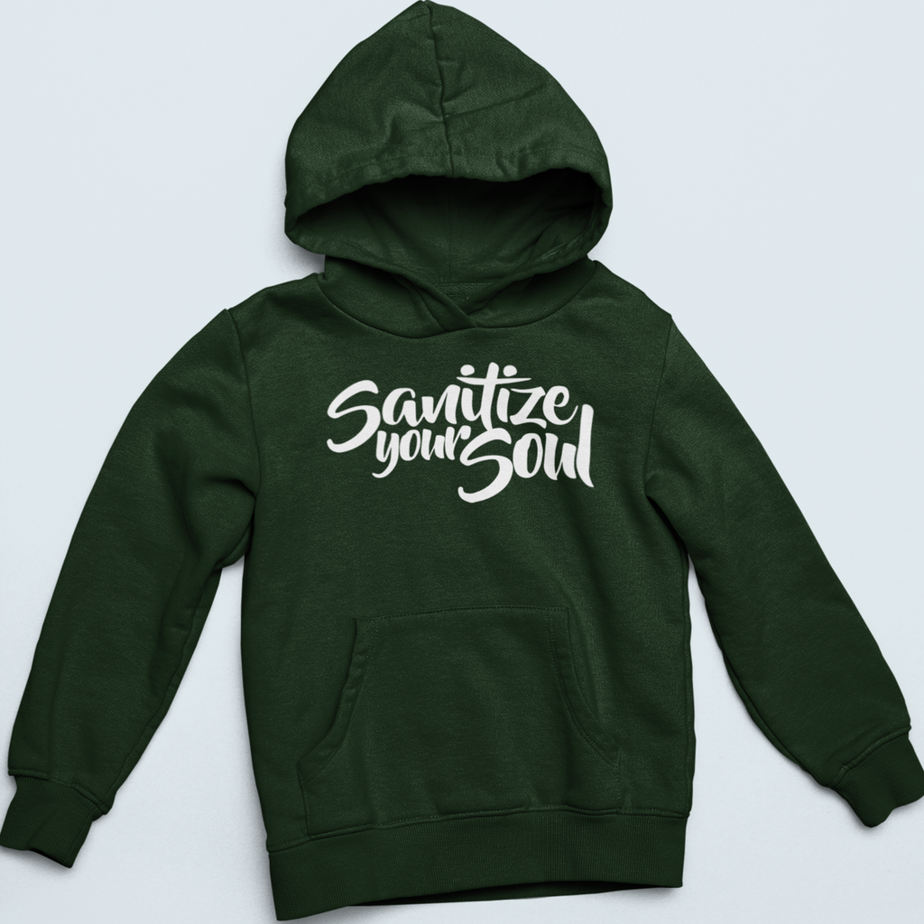 Adult Sanitize Your Soul Earth Tones Hoodie